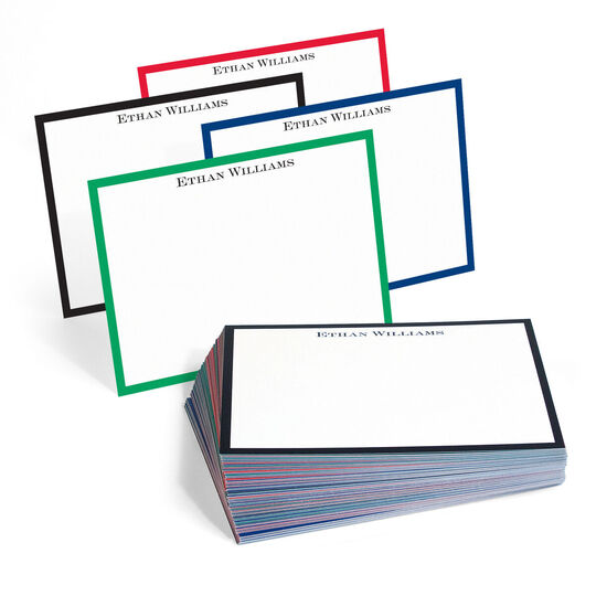 The Charleston Border Flat Note Cards Collection